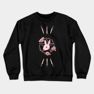 knife bunny Crewneck Sweatshirt